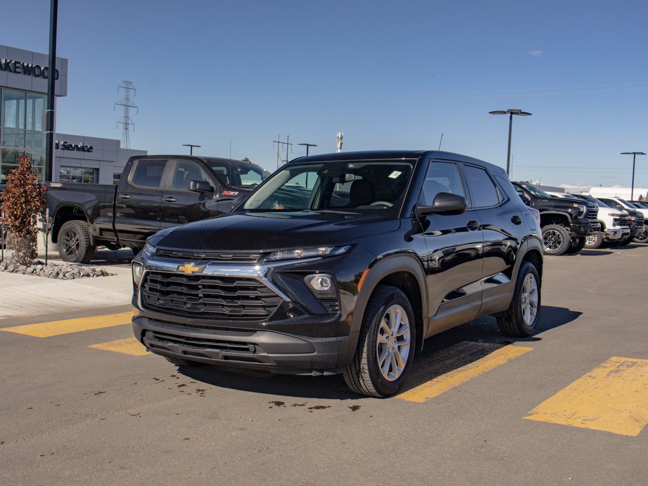 2024 Chevrolet Trailblazer AWD 4dr LS Black Sherwood Park - photo #3