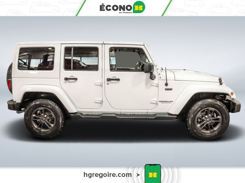 Jeep Wrangler Unlimited 2017 Blanc Blainville - photo #8
