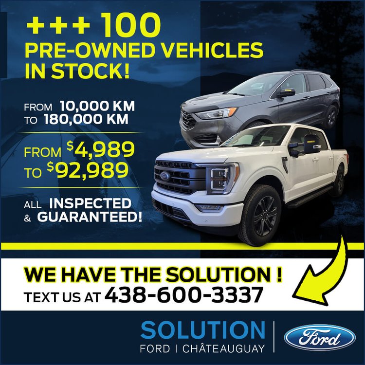 Pre-owned vehicles