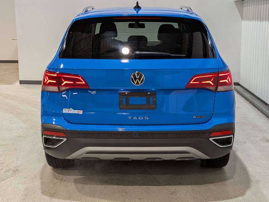 Volkswagen Taos Comfortline 4MOTION 2022 Bleu