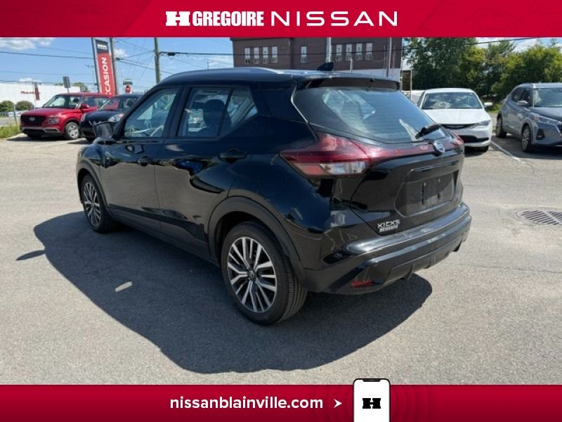 Nissan Kicks BR6359 | SV BAS KILO 1 PROPRIO A PARTIR DE 2.99% 2021 Noir Laval - photo #12