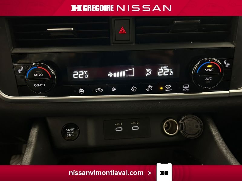 Nissan Rogue VR3800 | SV Moonroof AWD CARPLAY A PARTIR DE 2.99% 2024 Noir Laval - photo #25