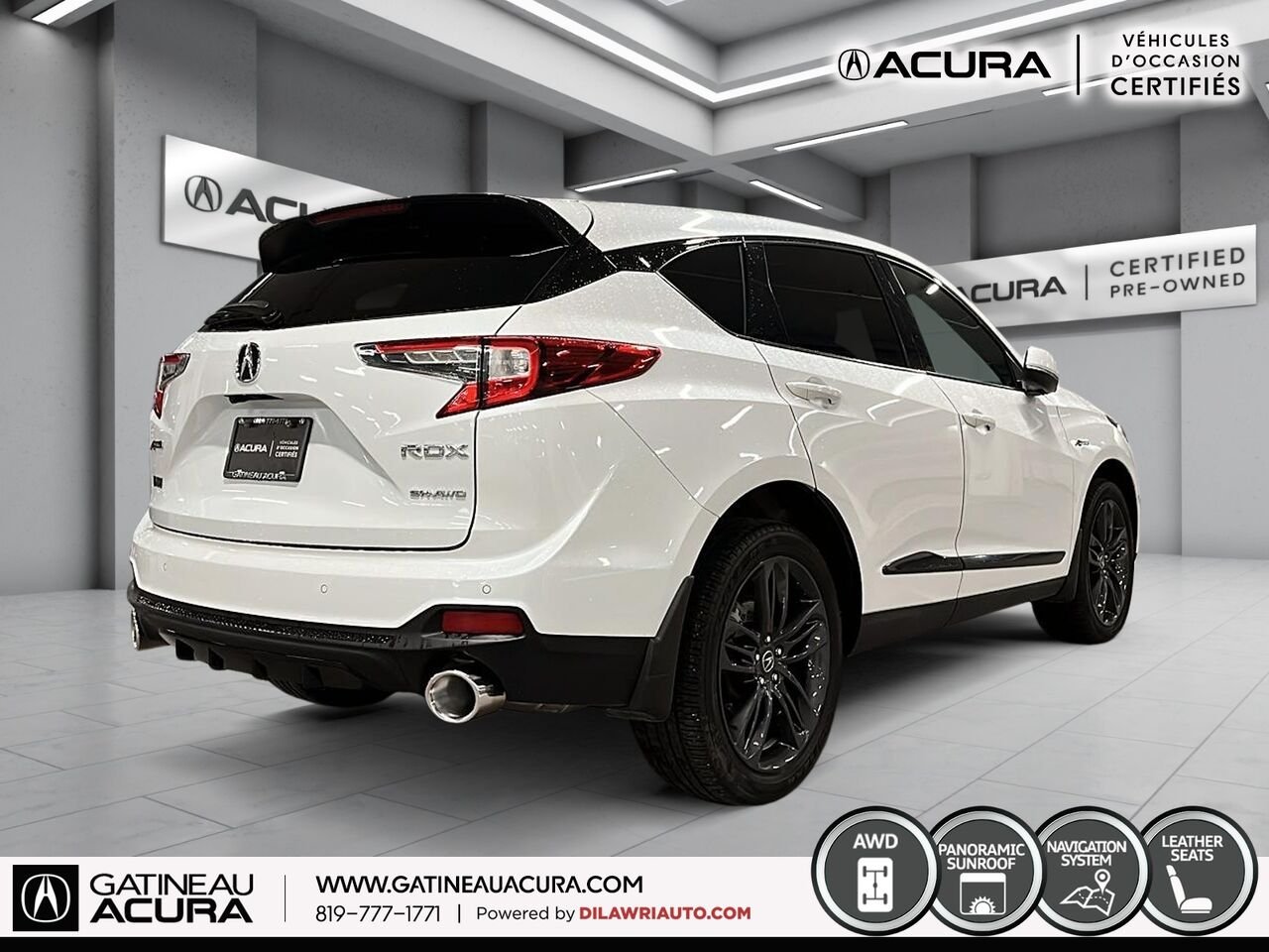 Acura RDX A-Spec SH-AWD 2023 Blanc Gatineau - photo #15
