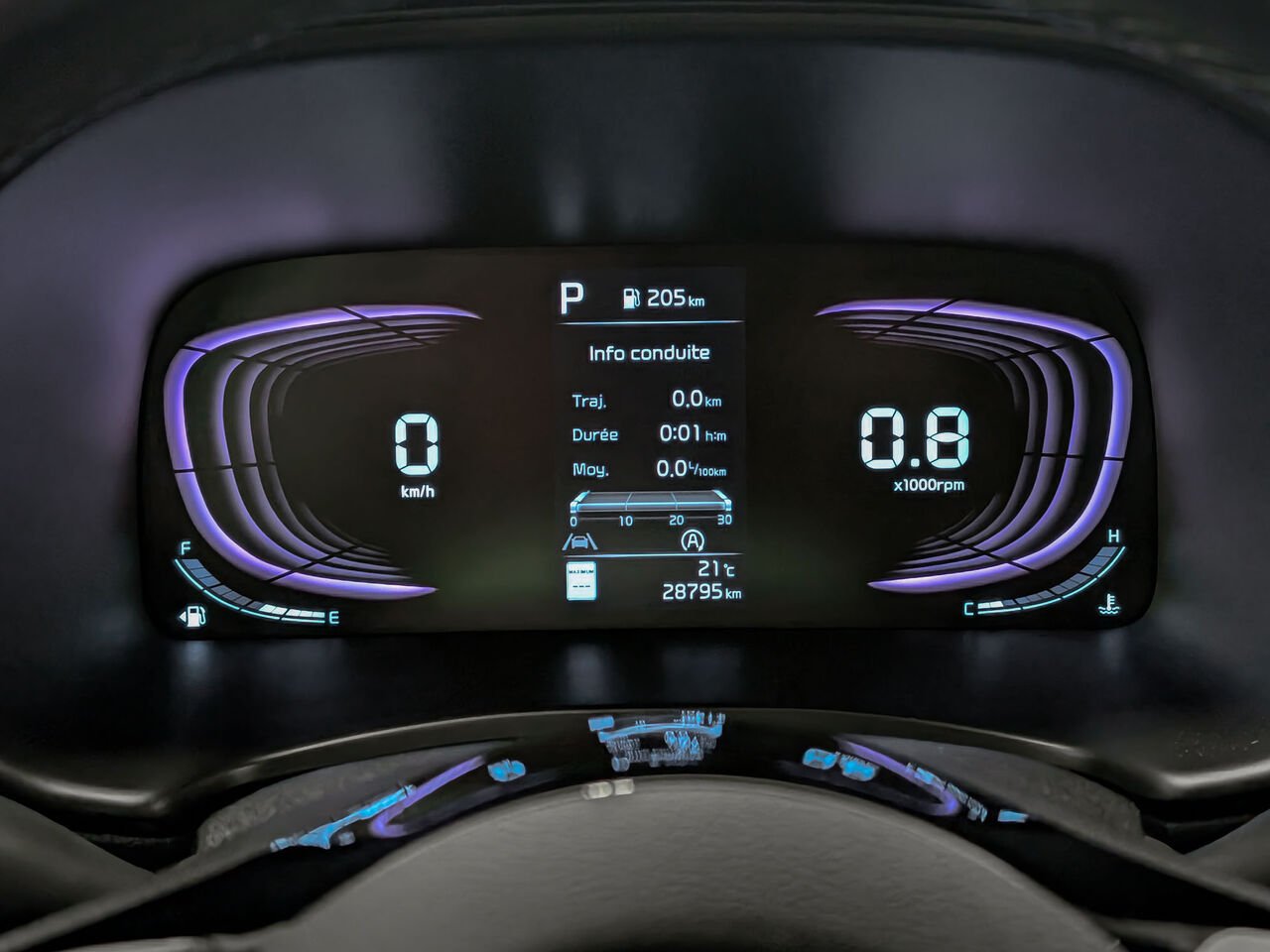 Kia SOUL 2.0L EX Sièges+volanChauffants Bas Kilométrage 2023 Bleu Sherbrooke - photo #17