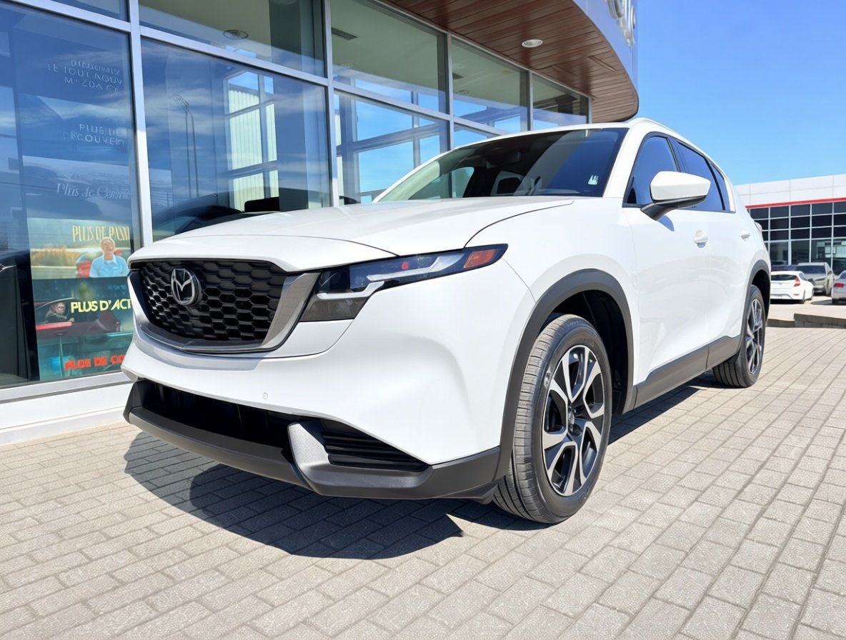 2026 MAZDA CX-5 Rhodium White Metallic Notre-Dame-des-Prairies - photo #3