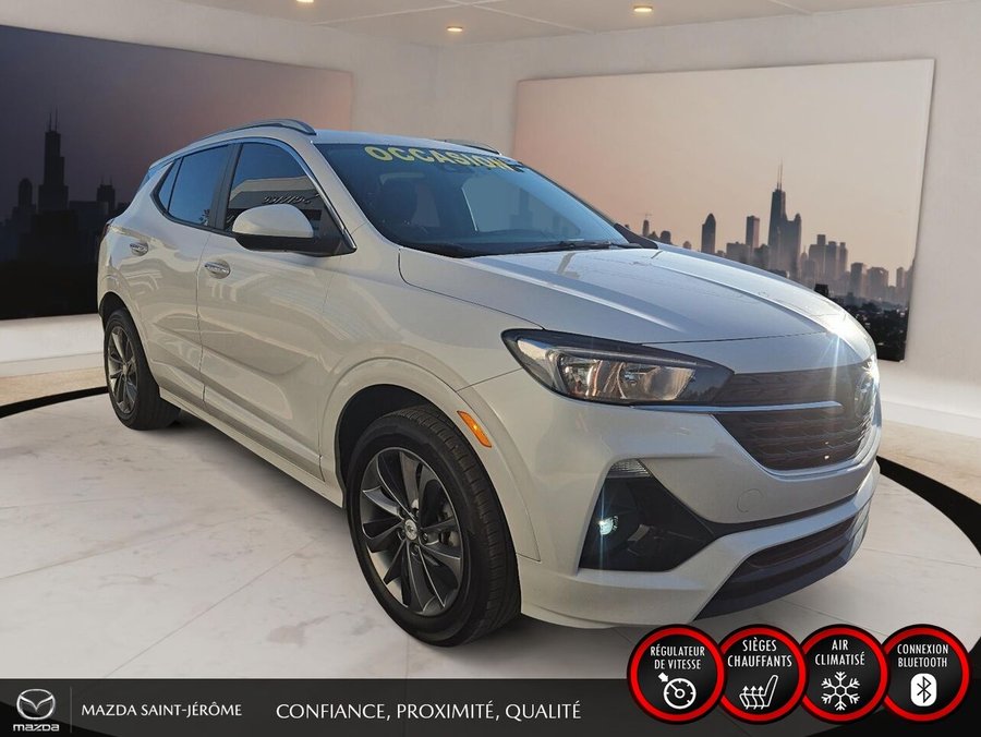 Buick Encore GX ST | AWD | UN SEUL PROPRIÉTAIRE | JAMAIS ACCIDENTÉ 2023 Blanc