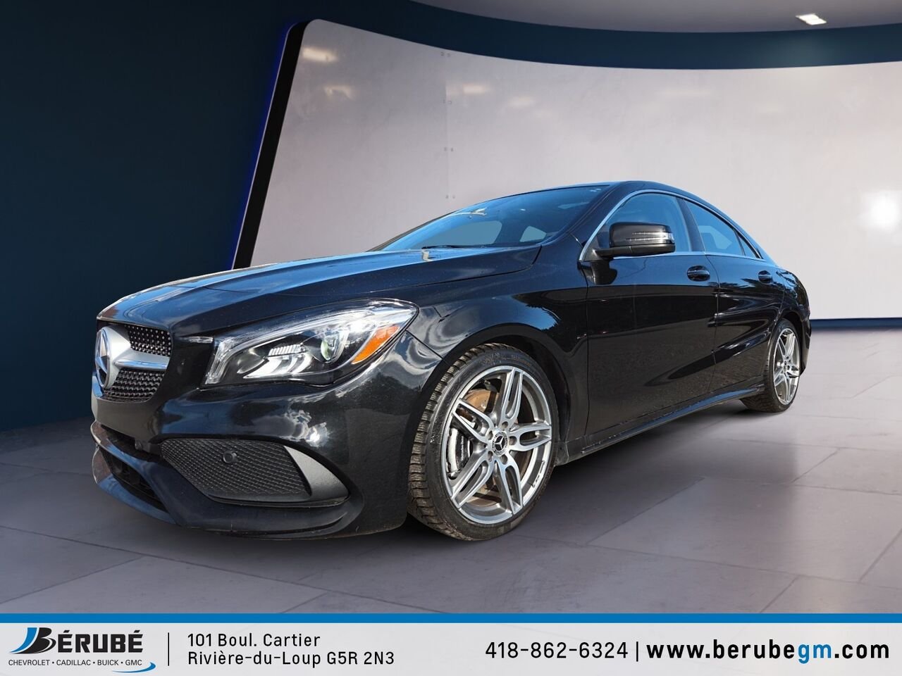 2019 Mercedes-Benz CLA CLA 250 coupé 4MATIC Black Rivière-du-Loup - photo #0