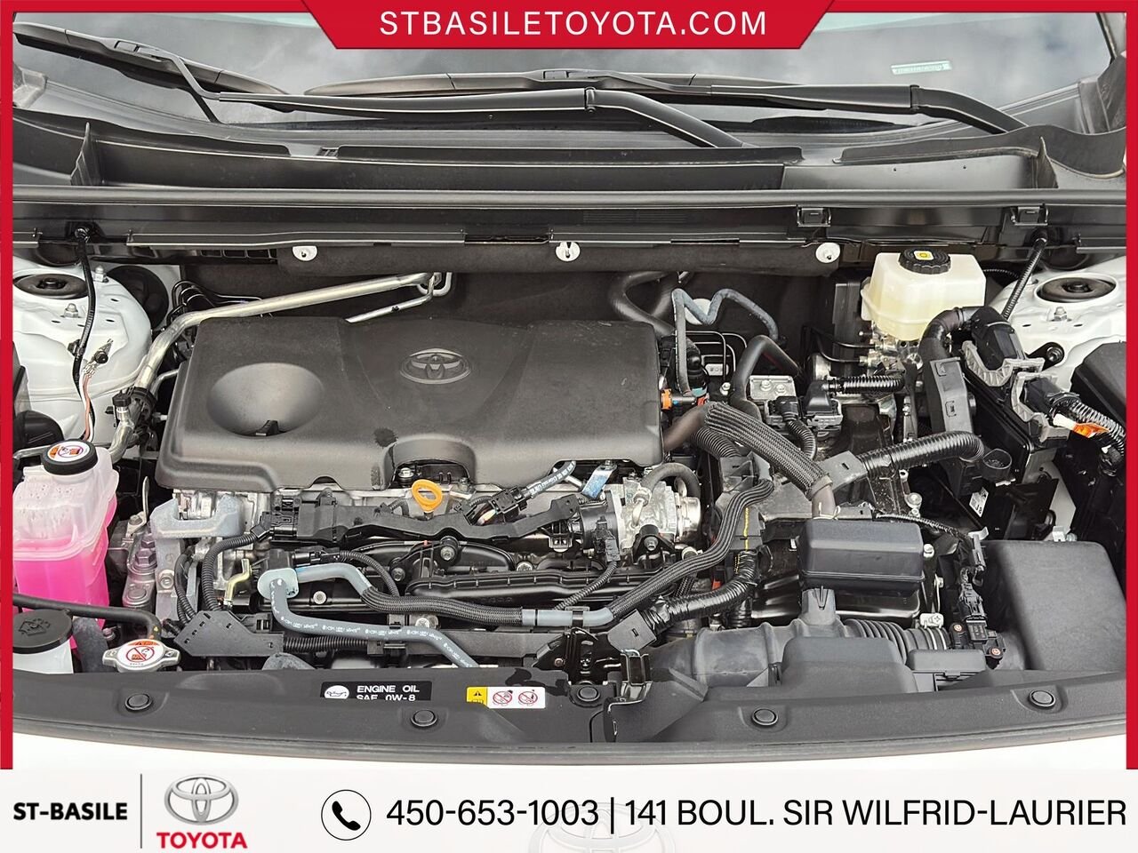 2026 Toyota RAV4 Hybrid White Saint-Basile-le-Grand - photo #10