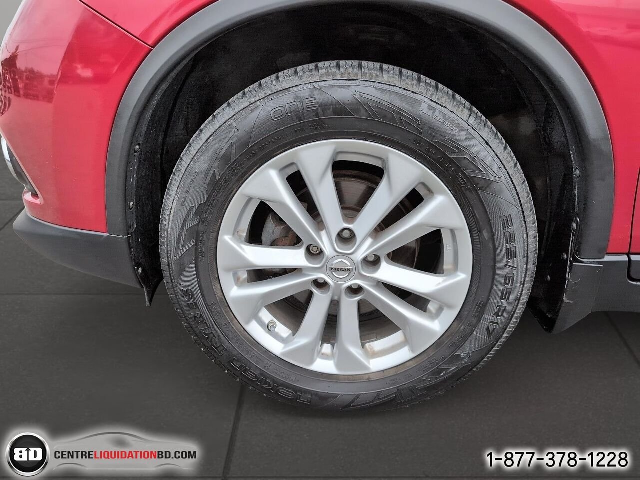 Nissan Rogue Traction intégrale 4 portes SV | BD0389 2014 Rouge Granby - photo #11