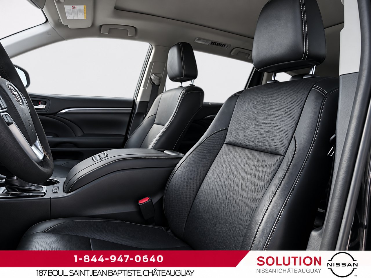 Toyota Highlander Limited TI 2019 Noir Châteauguay - photo #12