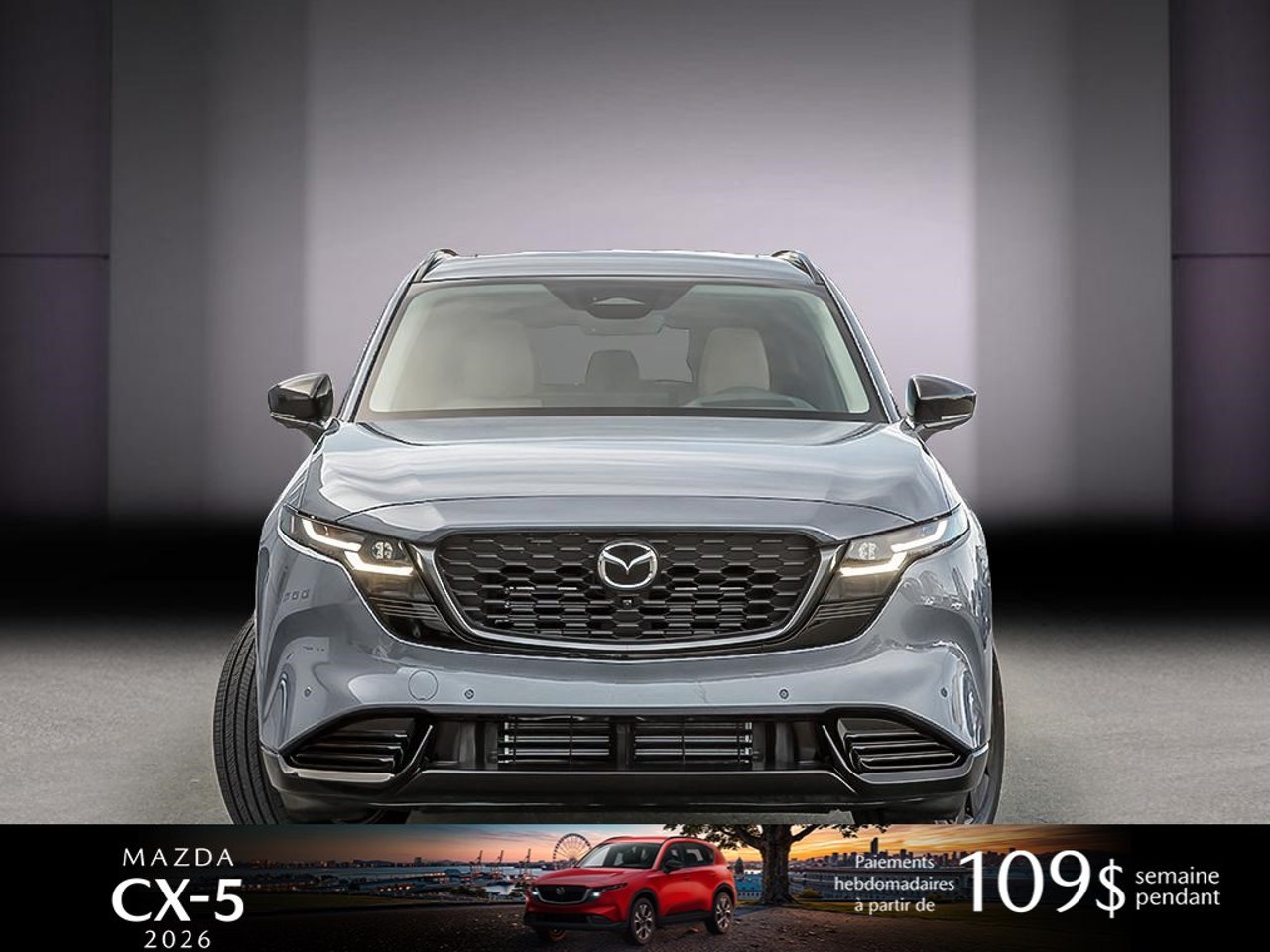 Mazda CX-5 JM3KMDHA4T0146043 2026 Gris polymétal métallisé Mirabel - photo #1