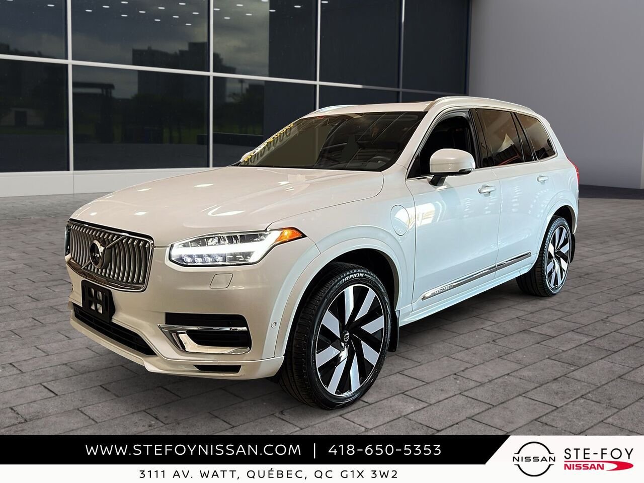 2024 Volvo XC90 Recharge PLUS BRIGHT THEME White Ste-Foy - photo #0