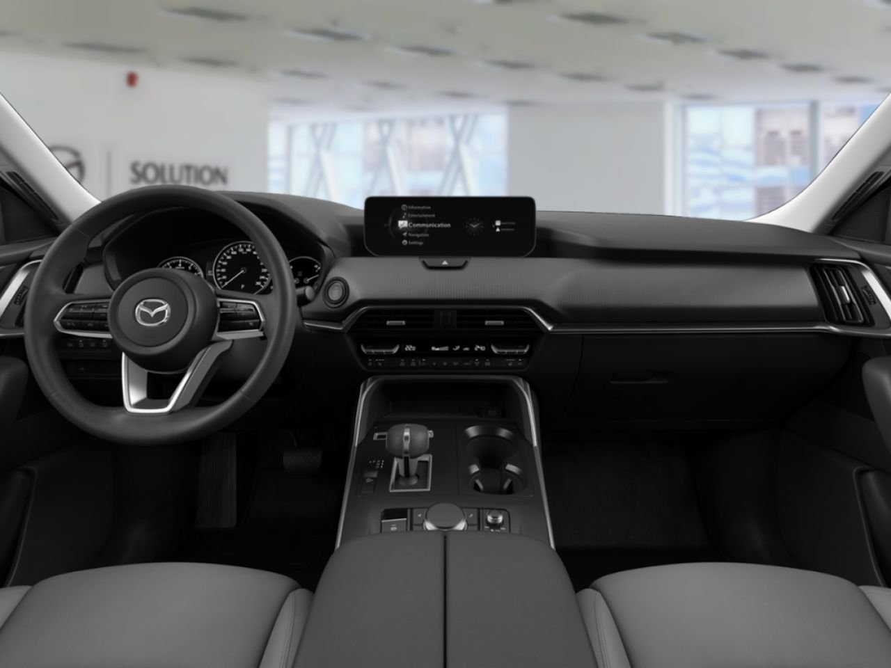 MAZDA CX-70 hybride léger GS-L TI 2026 Blanc rhodium métallisé Châteauguay - photo #2