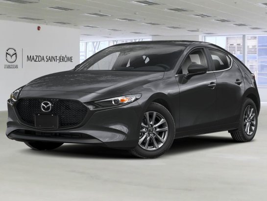 2026 MAZDA Mazda3 Sport GS TI | TOIT OUVRANT | NAVIGATION | CARPLAY SANS FIL | VOLANT CHAUFFANT Machine Grey Metallic