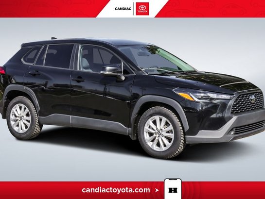 2022 Toyota Corolla CROSS LE AWD | CAM. RECUL - A/C - BLUETOOTH - SIEG Black