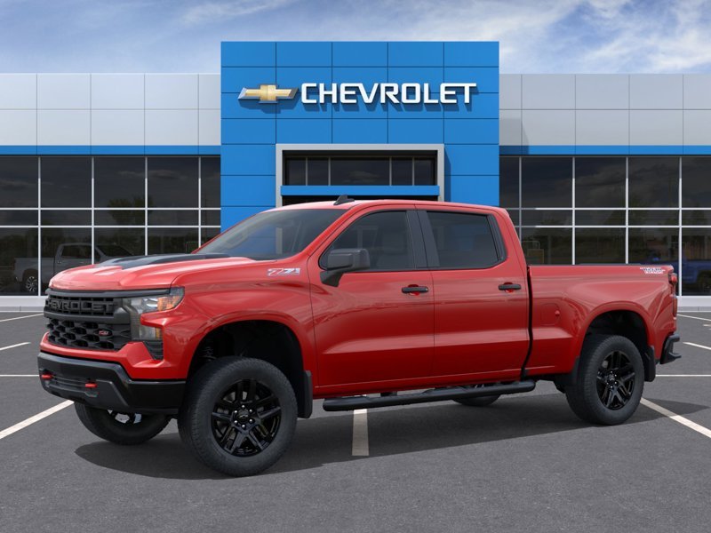 2026 CHEVROLET Silverado 1500 Custom Trail Boss cabine multiplace 4RM 157 po RED HOT Montmagny - photo #1
