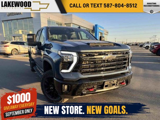 2025 Chevrolet Silverado 3500HD LT Trail Boss 6.6L Z71 | Leather Heated Seats Blue