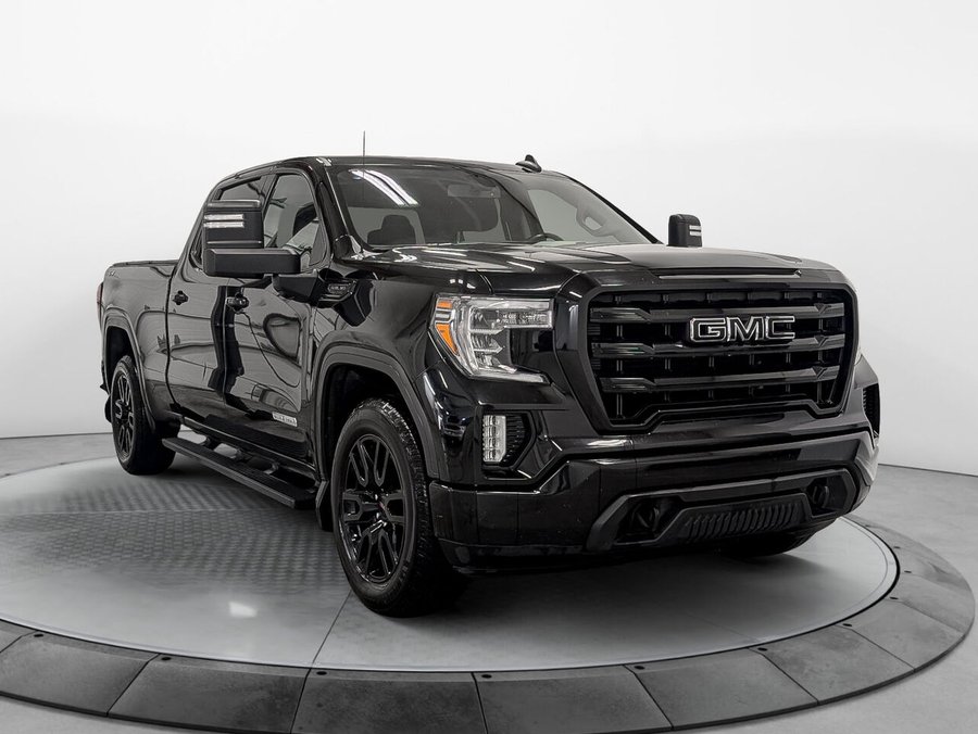 GMC Sierra 1500 4WD Crew Cab elevation Moteur 5.3L 2021 Noir