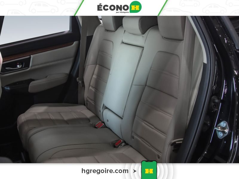 Honda CRV 821256 | TOURING AWD A/C CUIR TOIT MAGS 2018 Noir Laval - photo #19