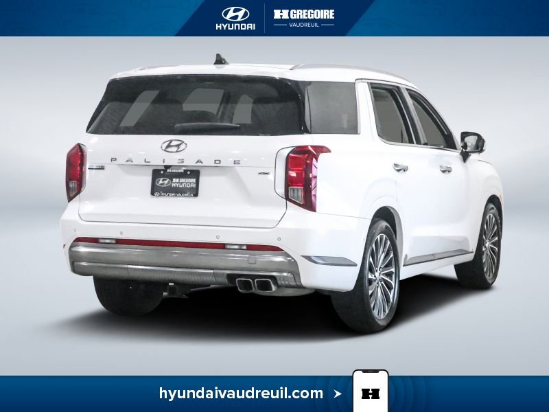 Hyundai Palisade YW186 | Ultimate Calligraphy w/Beige 7-Passenger AWD 2023 Blanc Laval - photo #10