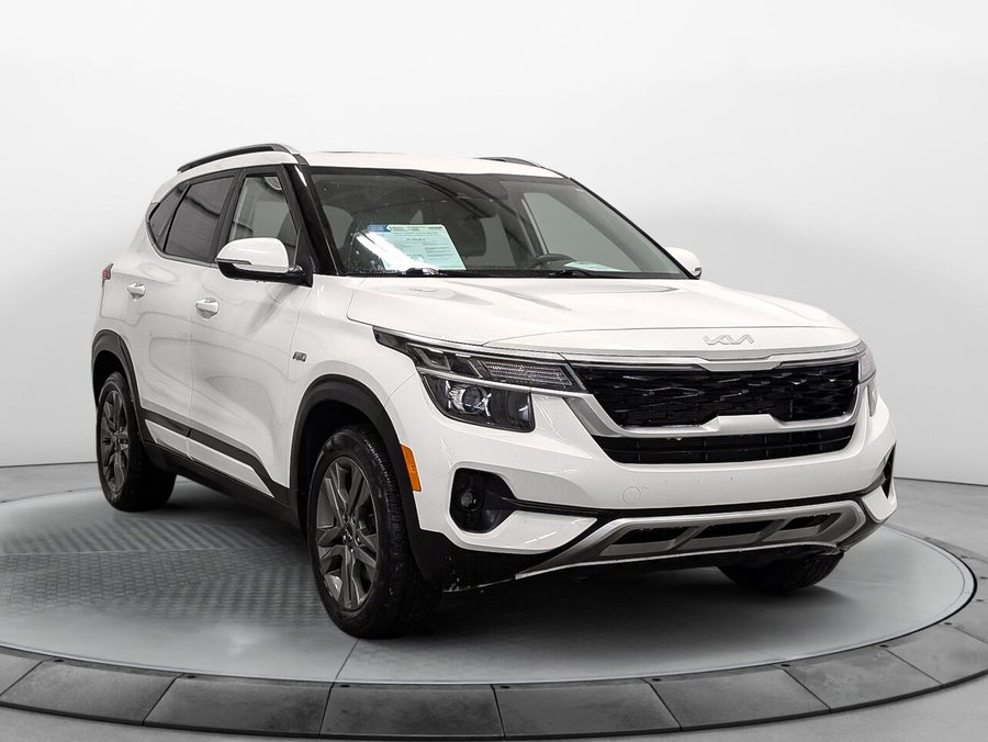 Kia Seltos AWD EX Bas Kilométrage Sièges et Volant Chauffant 2023 Blanc