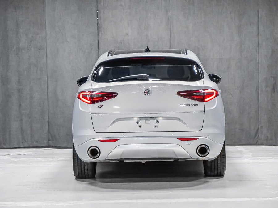 2020 Alfa Romeo Stelvio TI SPORT ASSIST CONDUITE HARMAN KARDON ROUES 20po White