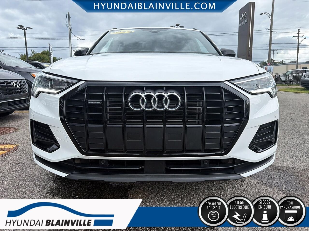 2023 Audi Q3 White Blainville - photo #1