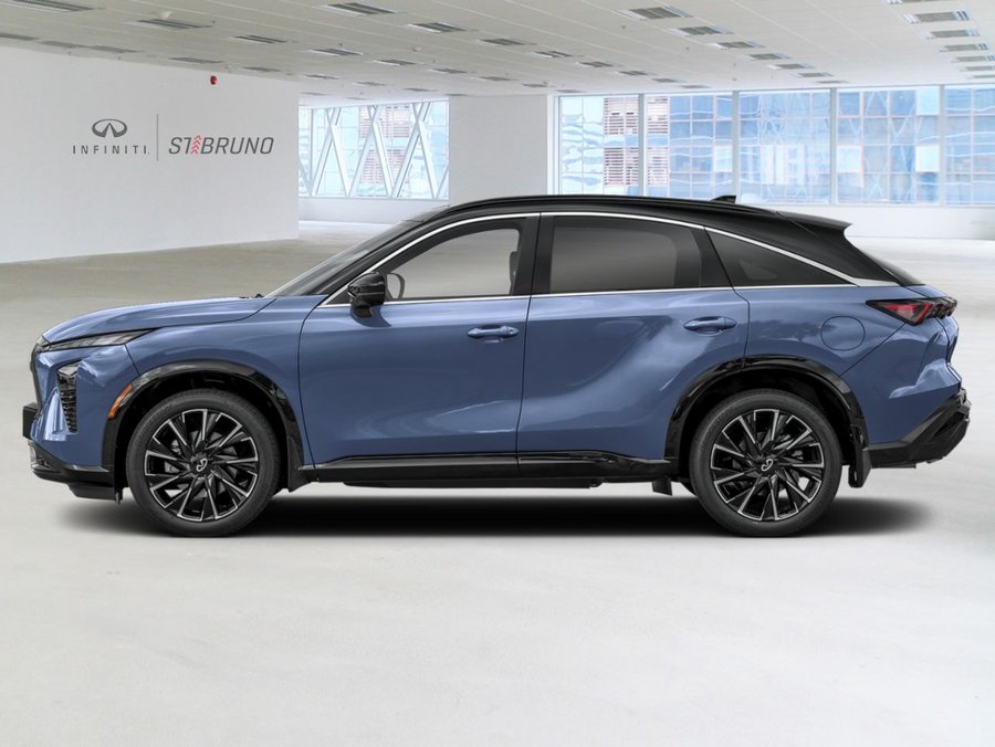 2027 INFINITI QX65 2027 Moonbow Blue/Black Obsidian