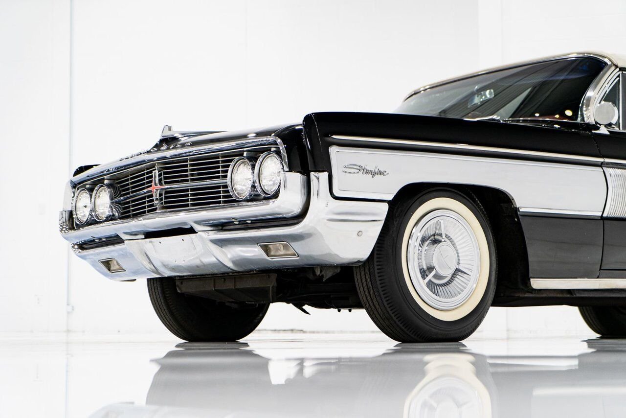 Oldsmobile Starfire Factory A/C. Single repaint and extensive ownership history **PRICE IN USD** 1962 Noir Montréal - photo #35