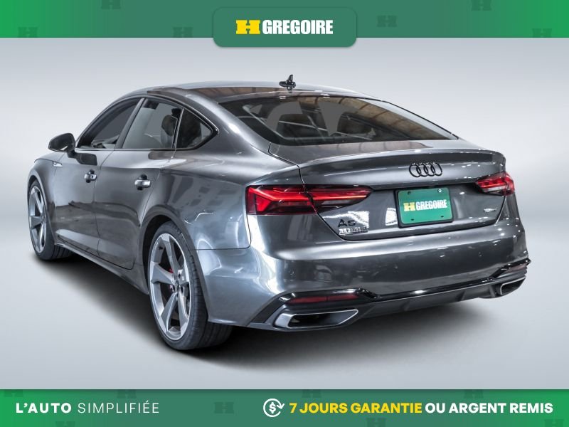 Audi A5 2022 Argent Blainville - photo #5