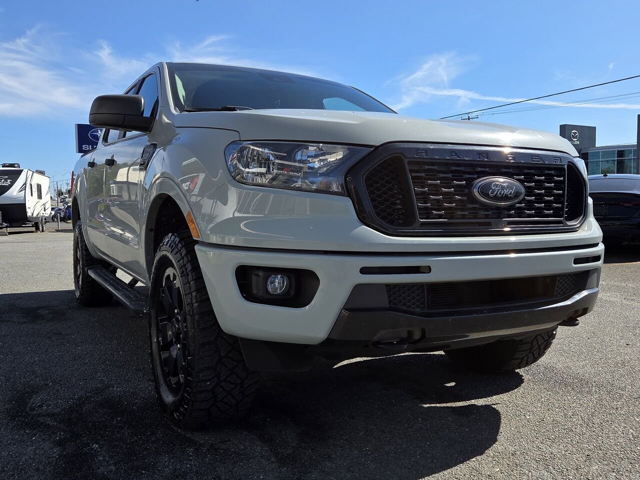 Ford Ranger XLT 2021 Gris Granby - photo #8