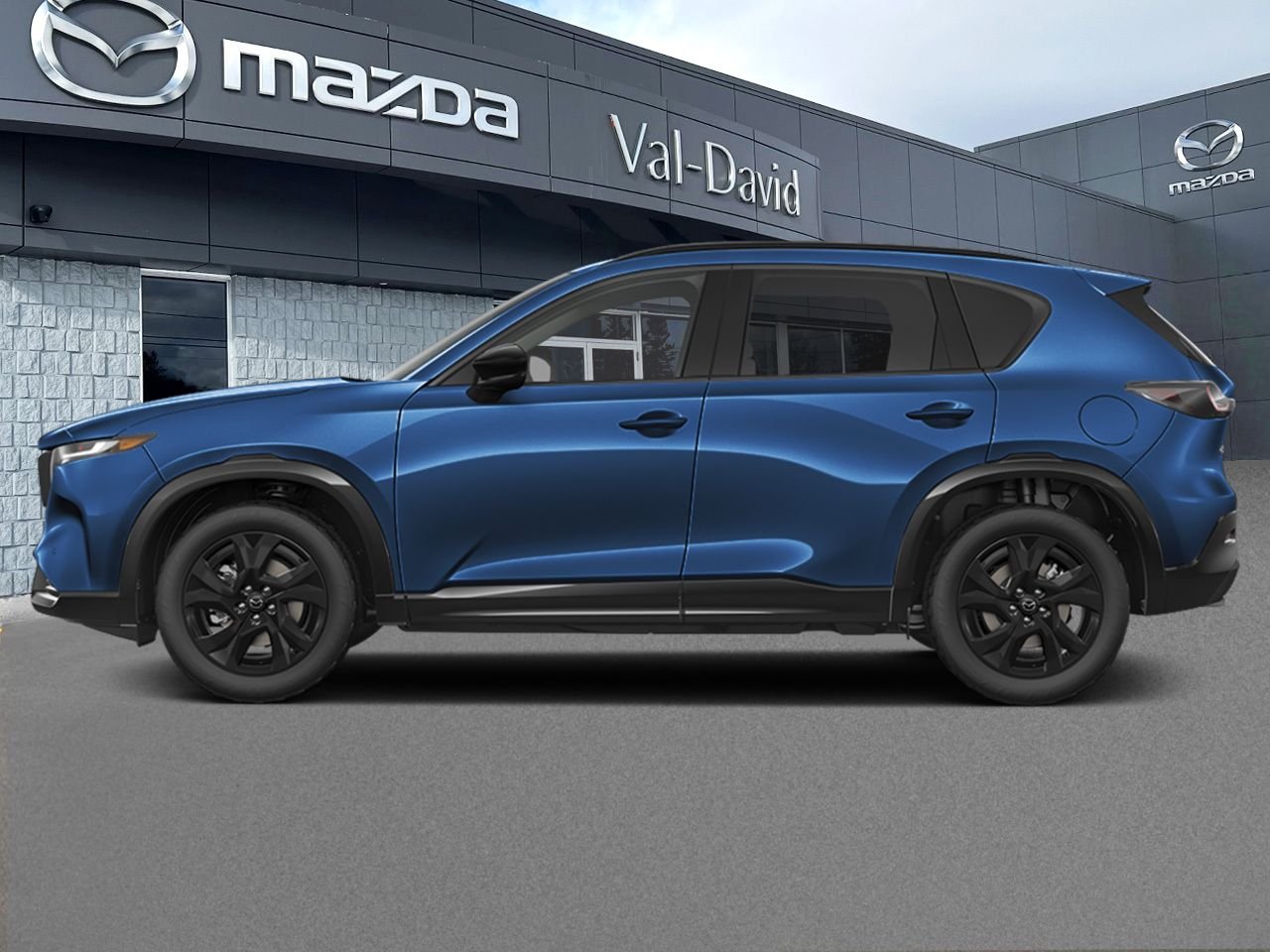 2026 Mazda CX-5 GT TI, TOIT PANORAMIQUE, ESSUIE-GLACE DÉGIVRANT Navy Blue Mica Val-David - photo #1