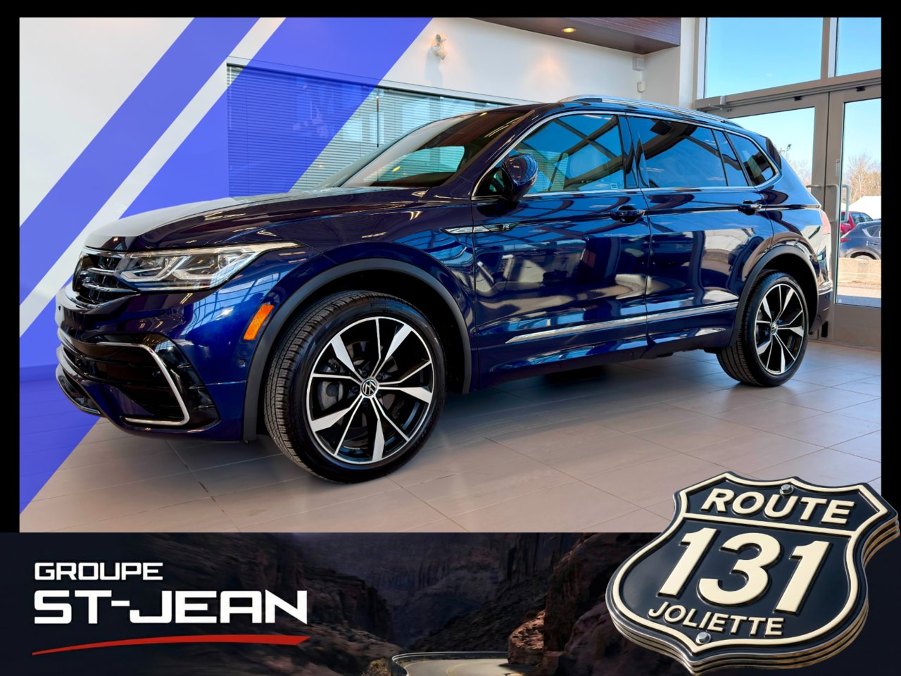 2024 Volkswagen Tiguan Blue Notre-Dame-des-Prairies - photo #0