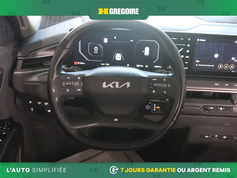 Kia EV9 822631 | Light AUTO A/C MAGS CUIR NAV CAM RECUL BLUETOOTH 2024 Blanc Laval - photo #24
