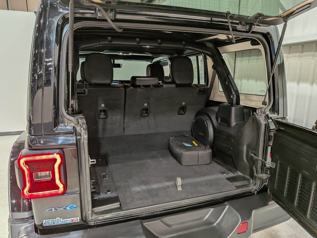 2022 Jeep Wrangler 4xe Unlimited Rubicon 4x4 Black Val-David - photo #8