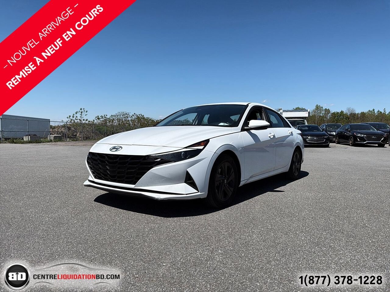 2023 Hyundai Elantra Preferred | BD0278 White Granby - photo #0