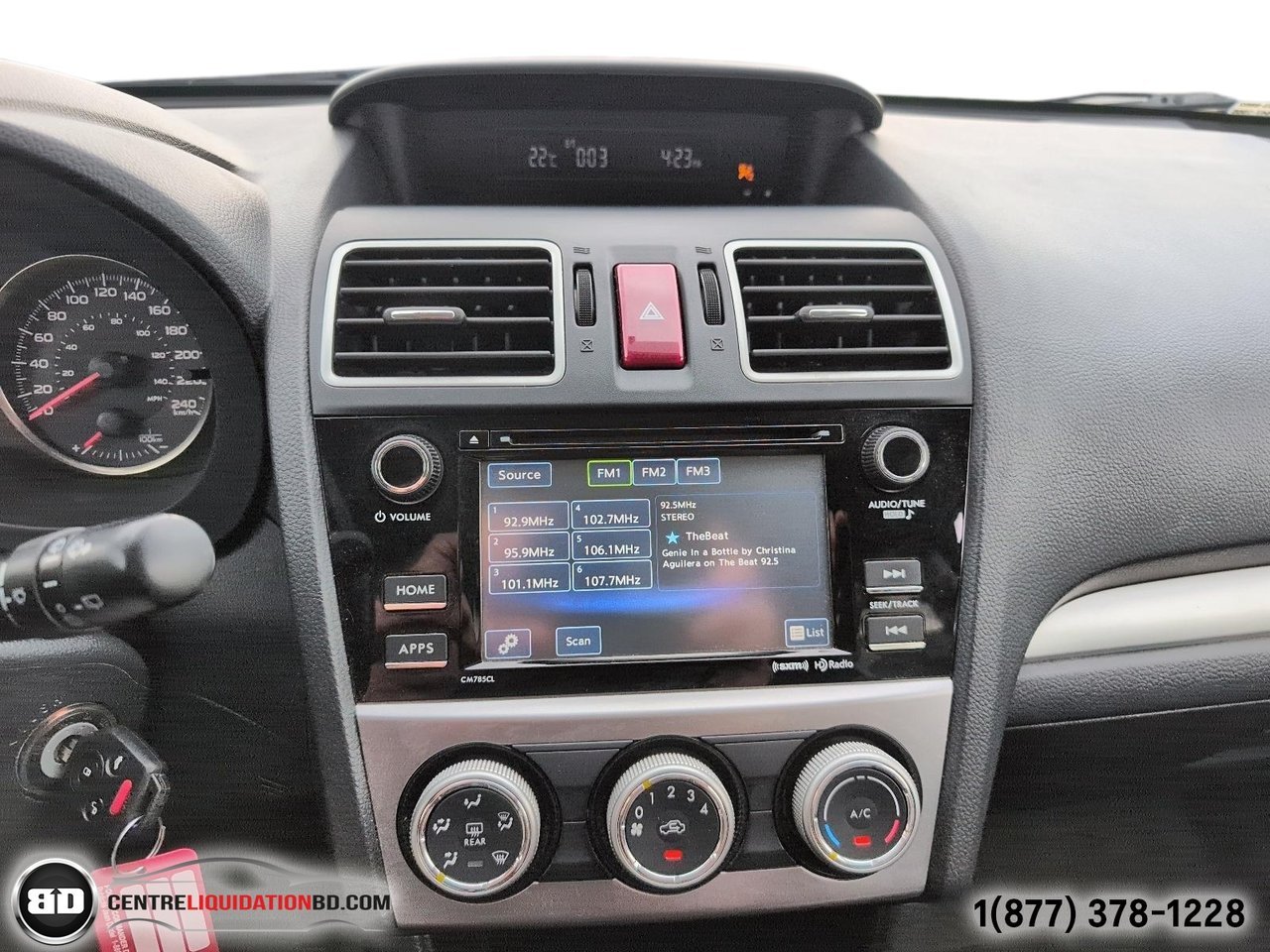 Subaru Impreza TOURING | BD0366 2016 Gris Granby - photo #19