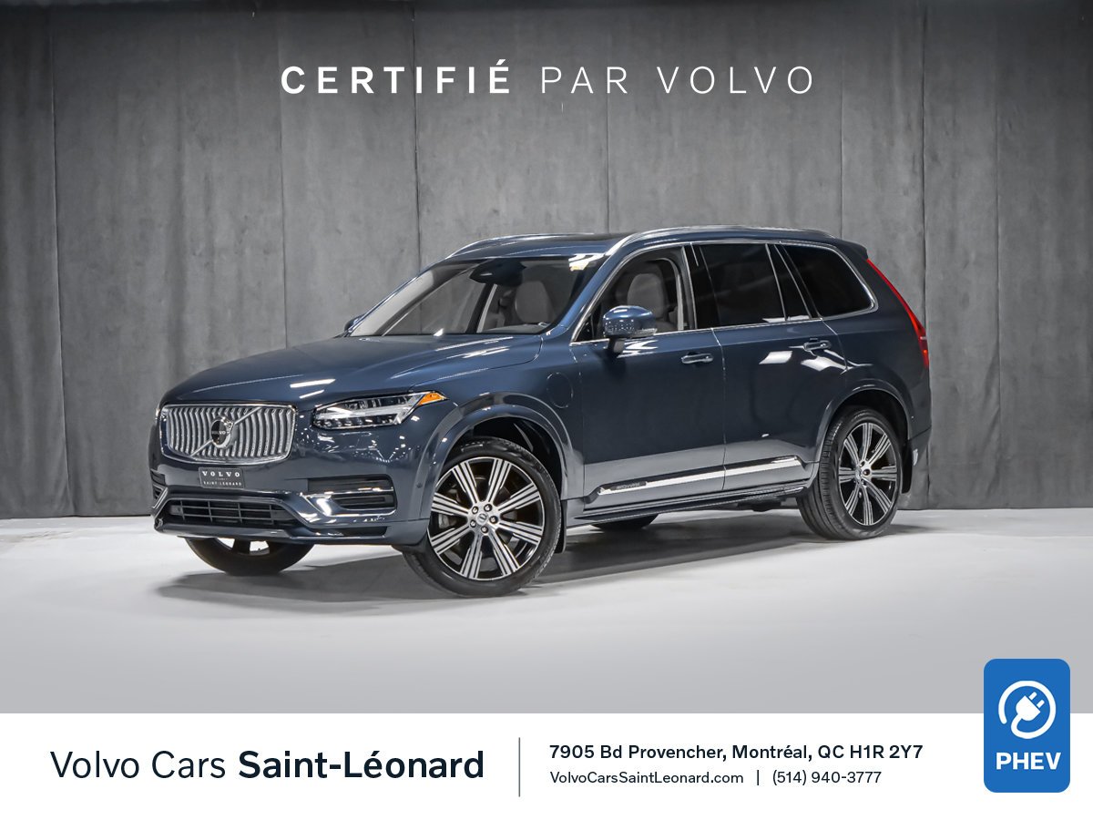 Volvo XC90 Recharge T8 PLUS BRIGHT 2024 Bleu Montréal - photo #0