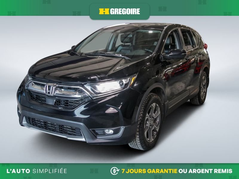 Honda CRV 820161 | EX-L AWD AUTO A/C MAGS CUIR TOIT CAM RECUL BLUETOO 2019 Noir Laval - photo #2