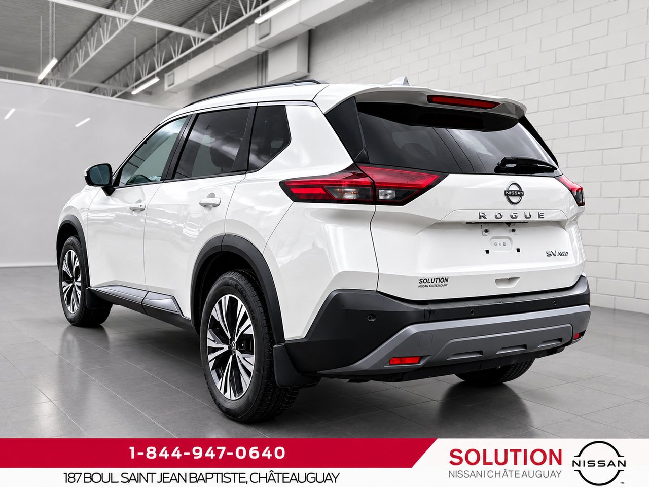 2022 Nissan Rogue SV TI White Châteauguay - photo #4