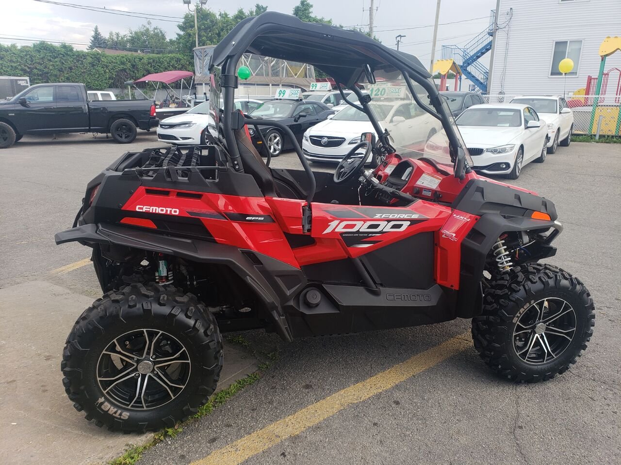 CF MOTO ZFORCE 950 2021 Gris Longueuil, - photo #3