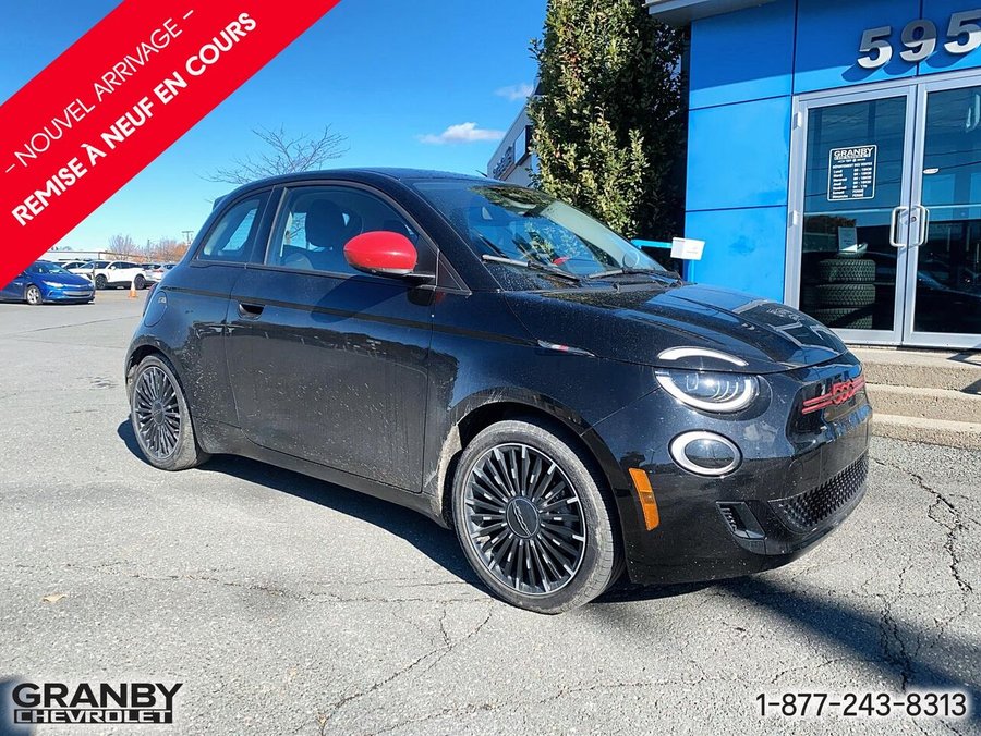 FIAT 500e Édition (RED) TA 2024 Noir