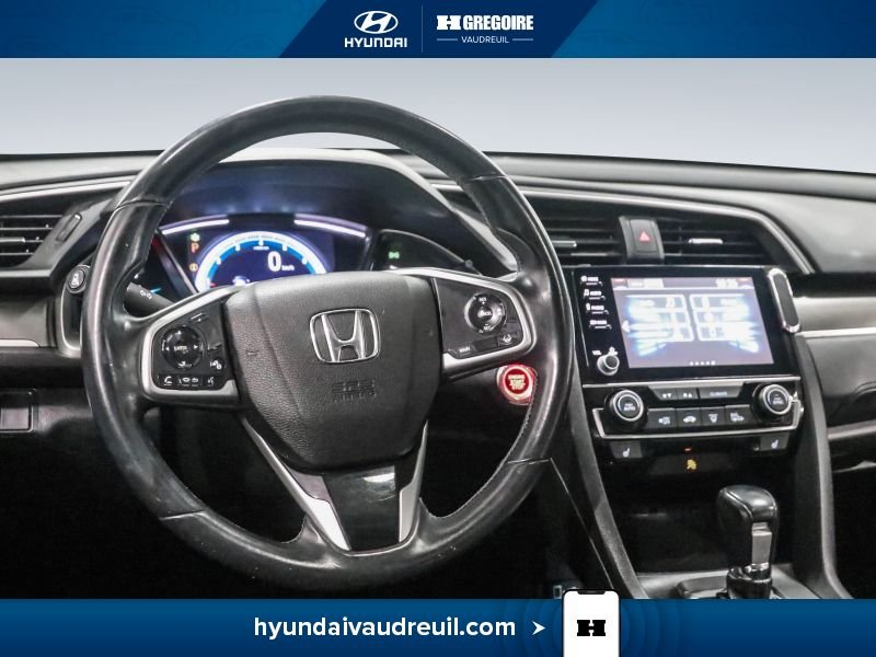 Honda Civic YA887 | EX TOIT OUVRANT 2019 Bleu Laval - photo #21