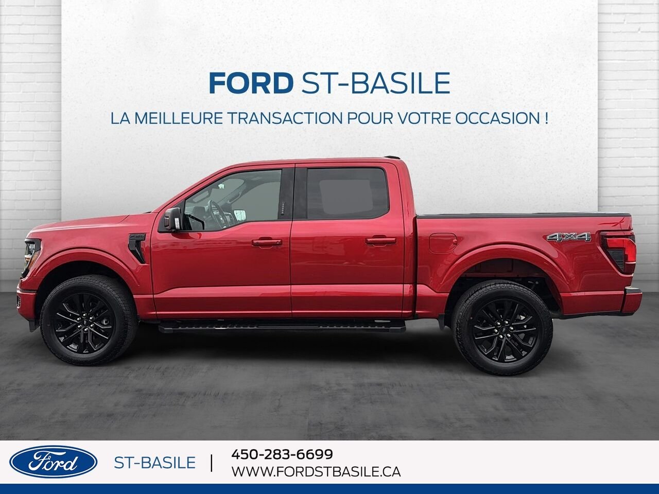 Ford F-150 2024 D4-ROUGE Saint-Basile-le-Grand - photo #2