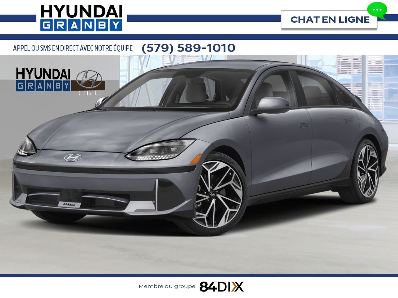 HYUNDAI IONIQ 6 2025 Gris nocturne Granby - photo #0
