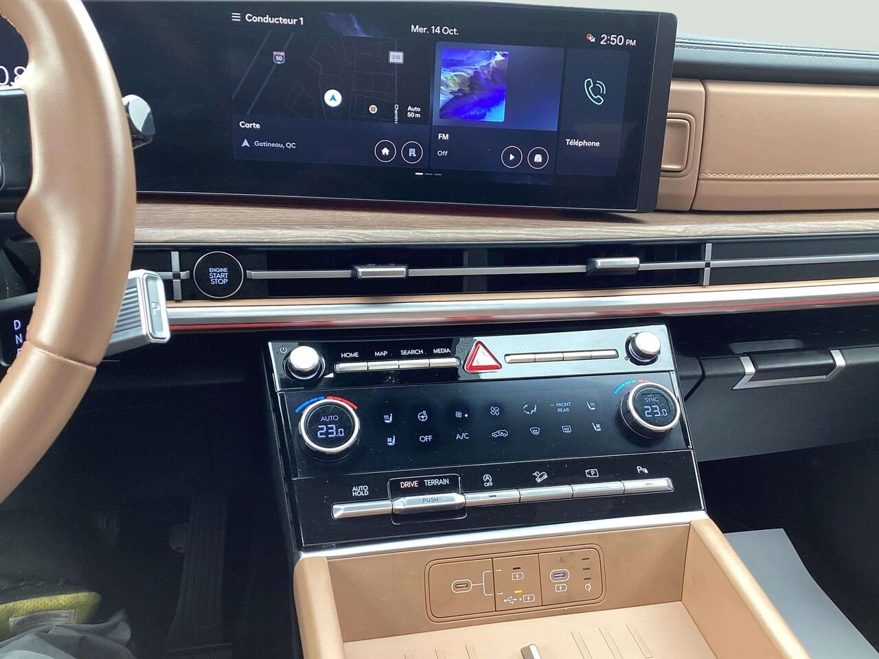 2025 Hyundai Santa Fe Black Gatineau - photo #12