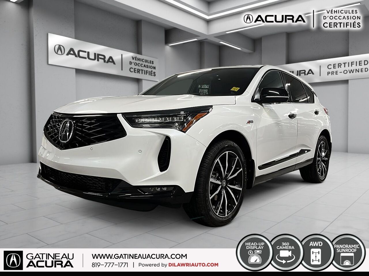 White 2025 Acura RDX SUV / Crossover  Automatic