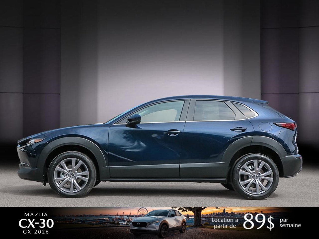 2026 Mazda CX-30 3MVDMBCL5TM238336 Deep Crystal Blue Mica Mirabel - photo #2
