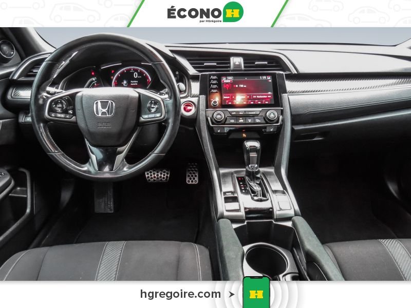 2019 Honda Civic White Laval - photo #19