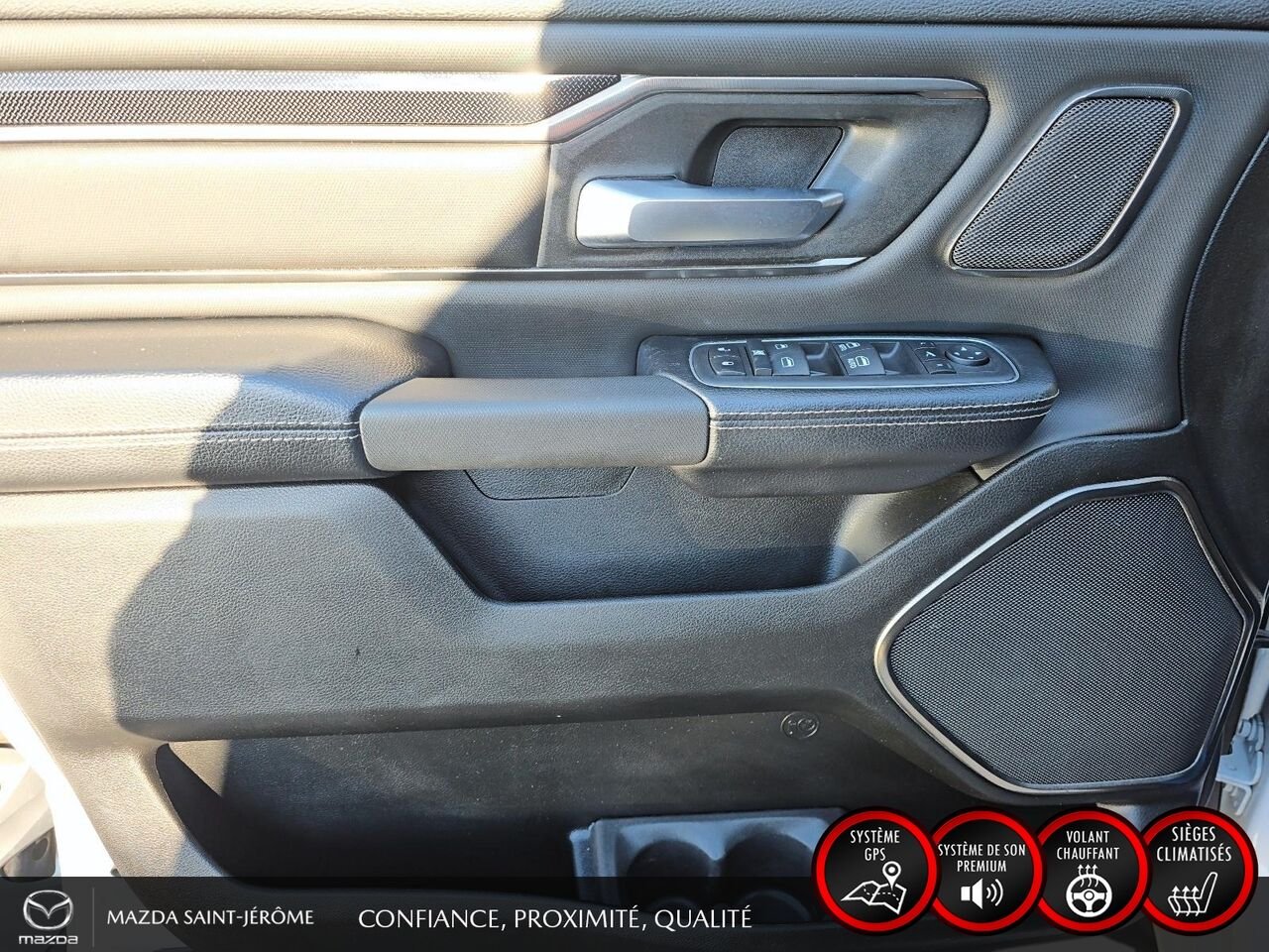 Ram 1500 Sport | caisse de 5 pi 7 po | CUIR | 4X4 | 2022 Blanc Saint-Jérôme - photo #13